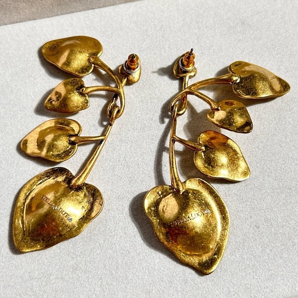 Stella & Dot Esmee Floral Chandelier Earrings - Picture 4 of 5